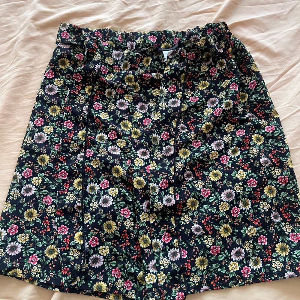 Floral Print Women's Skirt